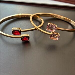 Polo by Ralph Lauren Gold Bracelet with Red stone or light purple one for 35.00